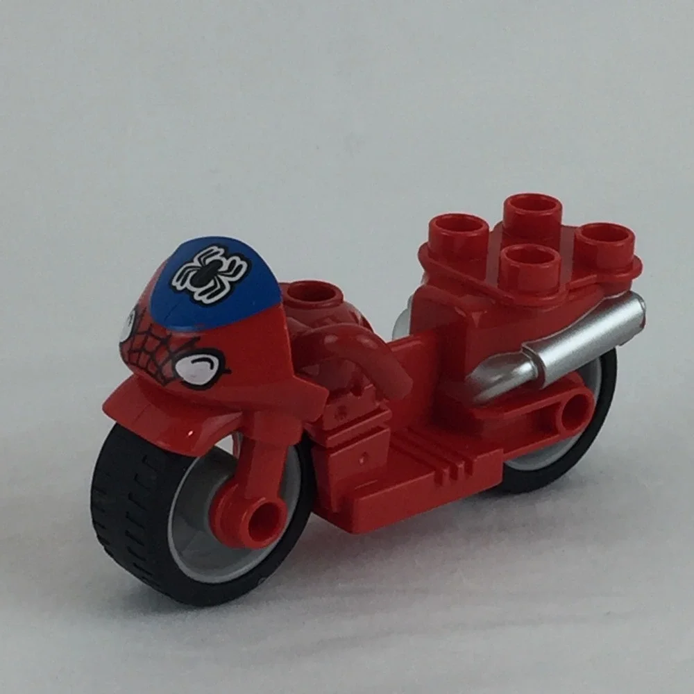 LEGO Duplo Spider-Man Spider-Bike Workshop 10607 Replacement Parts 11 Piece Lot - Picture 4 of 8